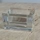 Glass ashtray 70s