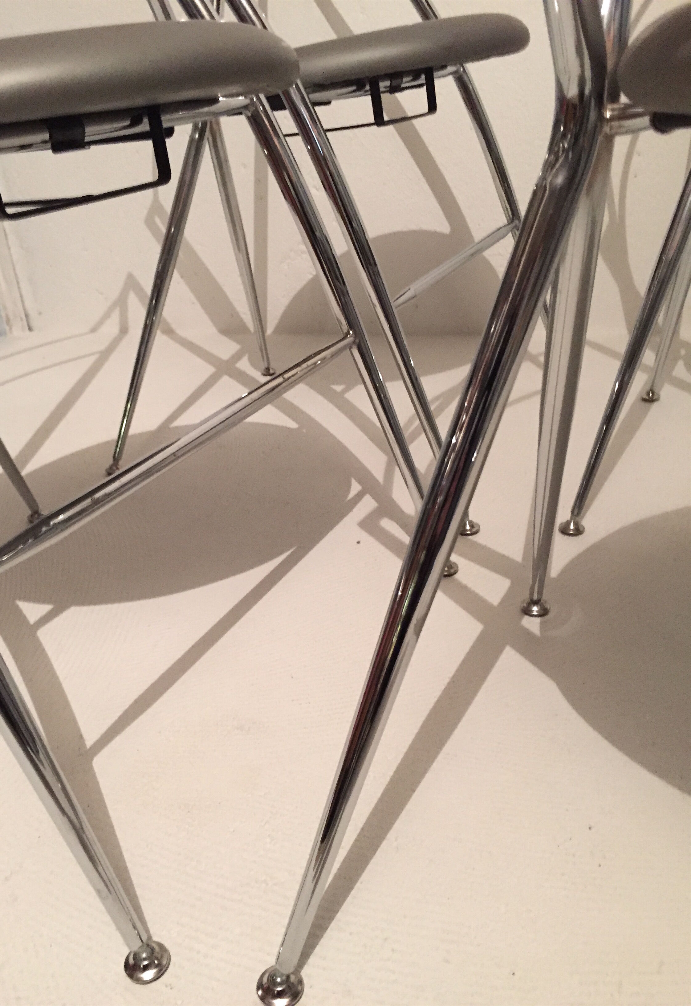 Yamakado, 4 Cinderella folding chairs, design 1987