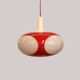 Space age bug eye UFO lamp *** Massive Belgium *** rare / white colour ***