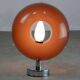 Space-age Italian Plexiglas Brown Wall Lamp, 70s