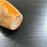 Oblong onyx vase
