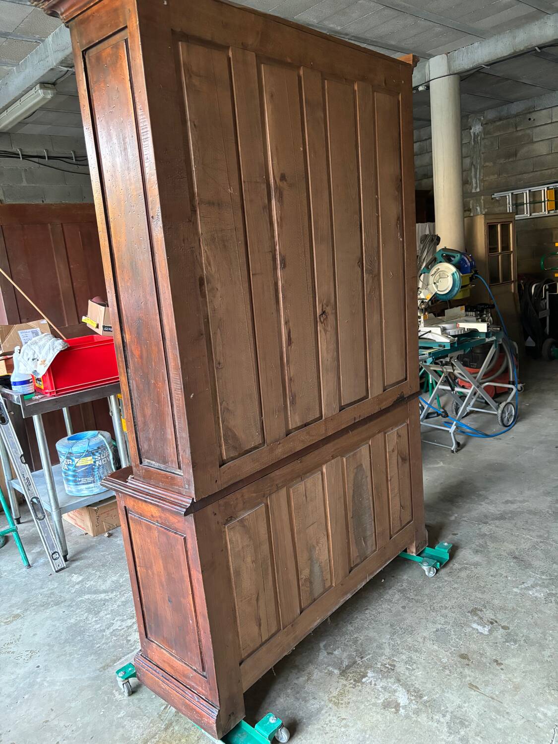 Meuble vitrine bibliothèque