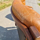 Set of 2 vintage Scandinavian armchairs co.fe.mo Italy 1970