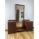 Dressing table - Walnut veneer entryway cabinet, 1940