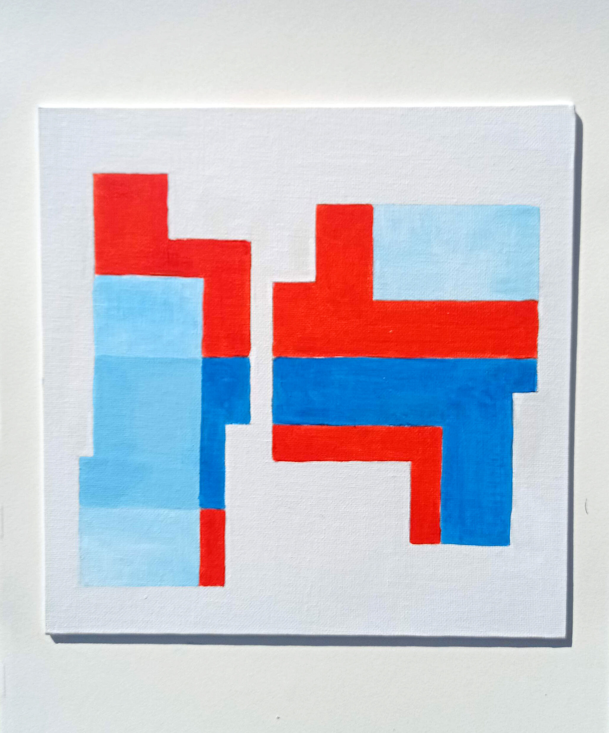 Post minimalist abstract painting