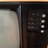 Yellow minivox vintage tv