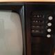 Télévision vintage minivox jaune