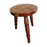 Tabouret bois sculpté