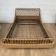 Rattan bed 60s