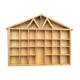 Wall mount house
