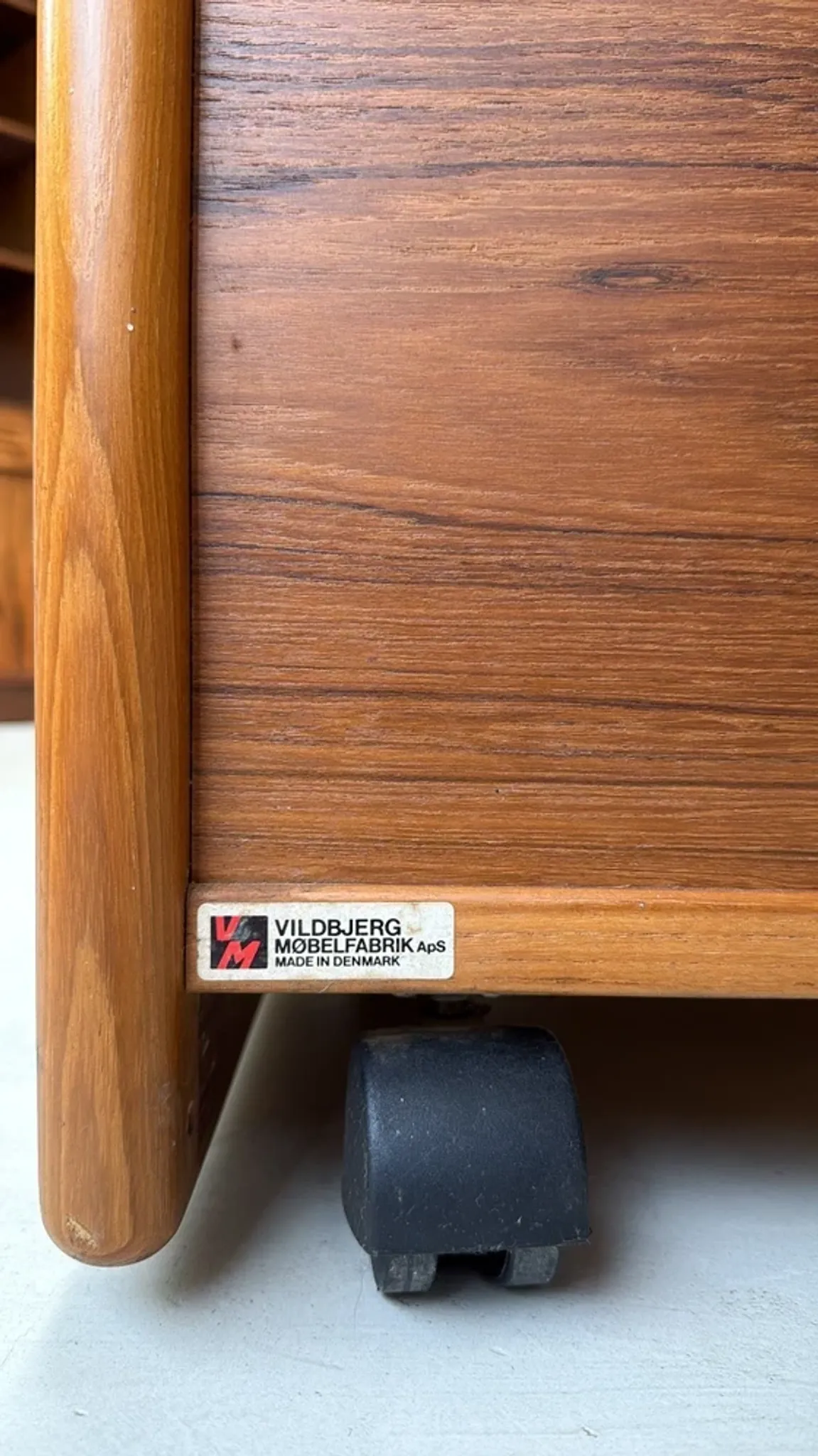 Vintage Danish teak Storage cabinet (audio or record cabinet)