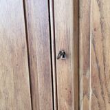 XXL solid oak counter sideboard