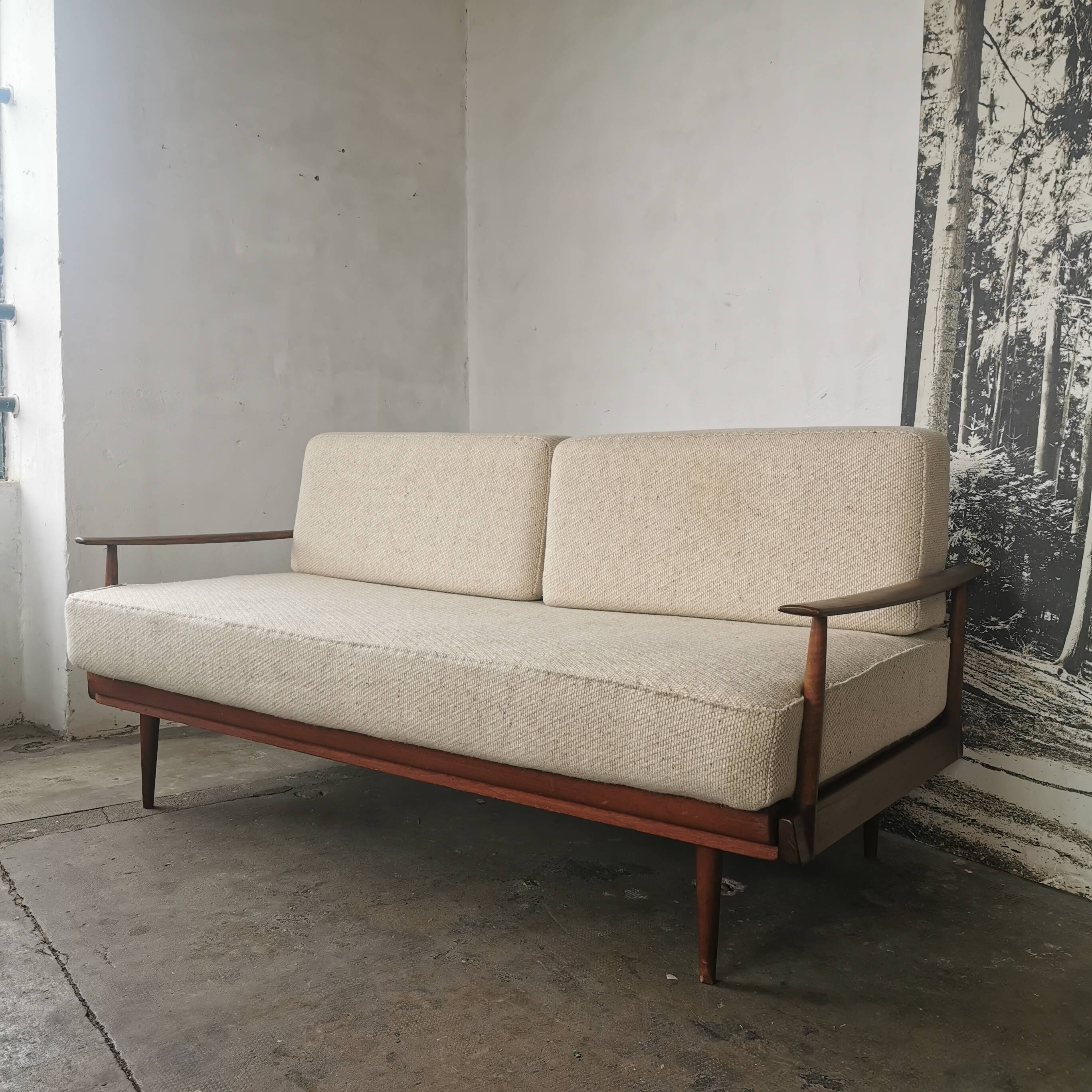 Bench, daybed knoll Antimotte vintage 60s