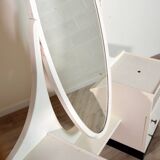 Dressing table / Vintage 1950s wooden entrance furniture