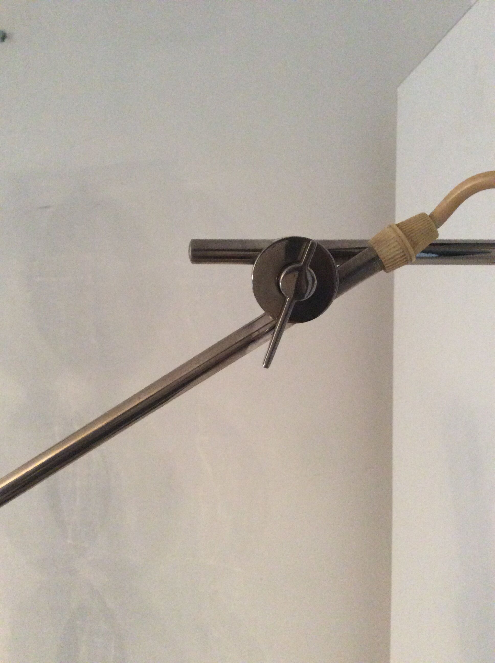 Vintage articulated stem lamp from the 50s and 60s