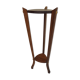 Vintage wooden pedestal table