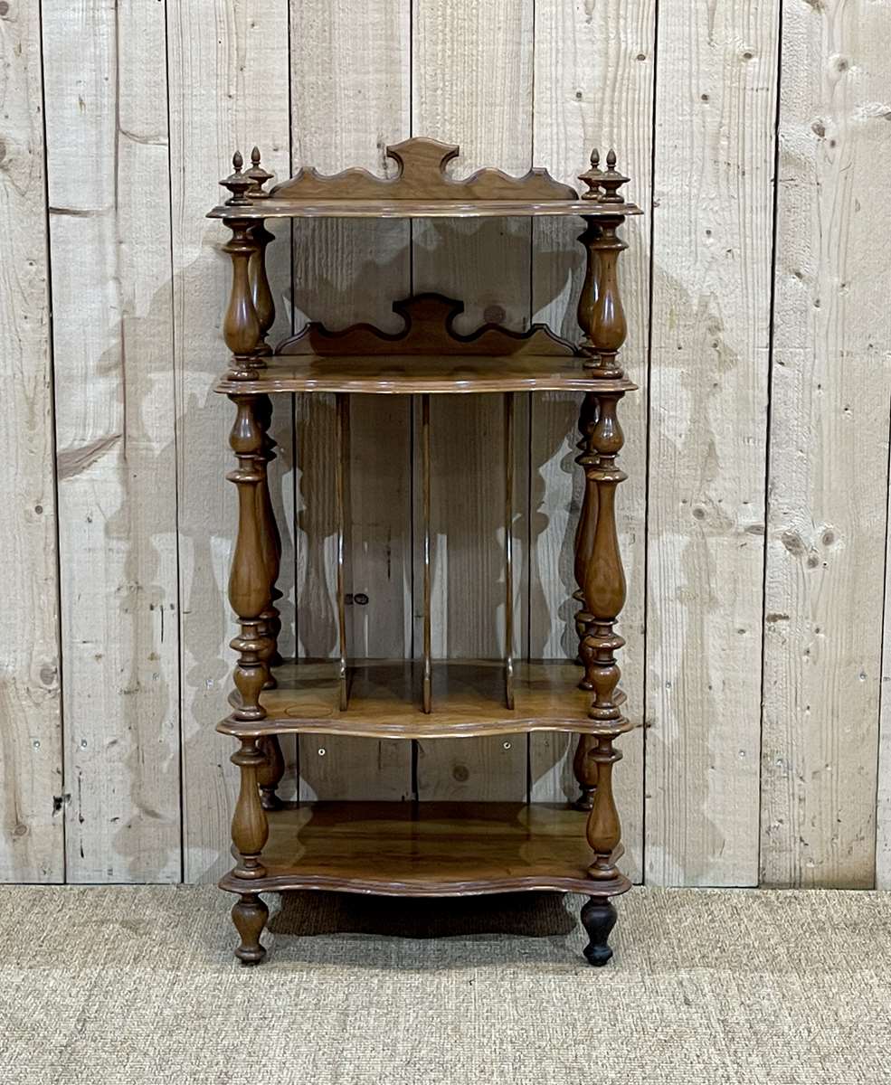 Sheet music cabinet nineteenth in walnut