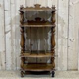 Sheet music cabinet nineteenth in walnut