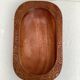 Tray in solid exotic wood