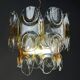 Murano glass chandelier by Mazzega, Italy, 1960s