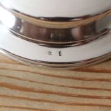 Vintage Coquillor Butter Mold In Silver Plated