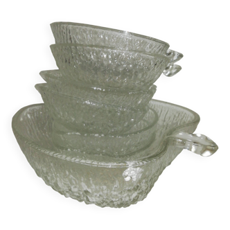 Vintage Apple Shaped Dessert Set
