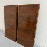 Ancienne table en noyer et loupe art déco année 30 France rallonges