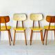 Chaises de bistrot par Ton, années 1950