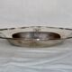 Service silver metal punch bird Phoenix tray handle