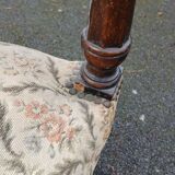Old Louis XIII style armchair / on casters
