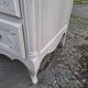 Commode de style louis xv  peinte