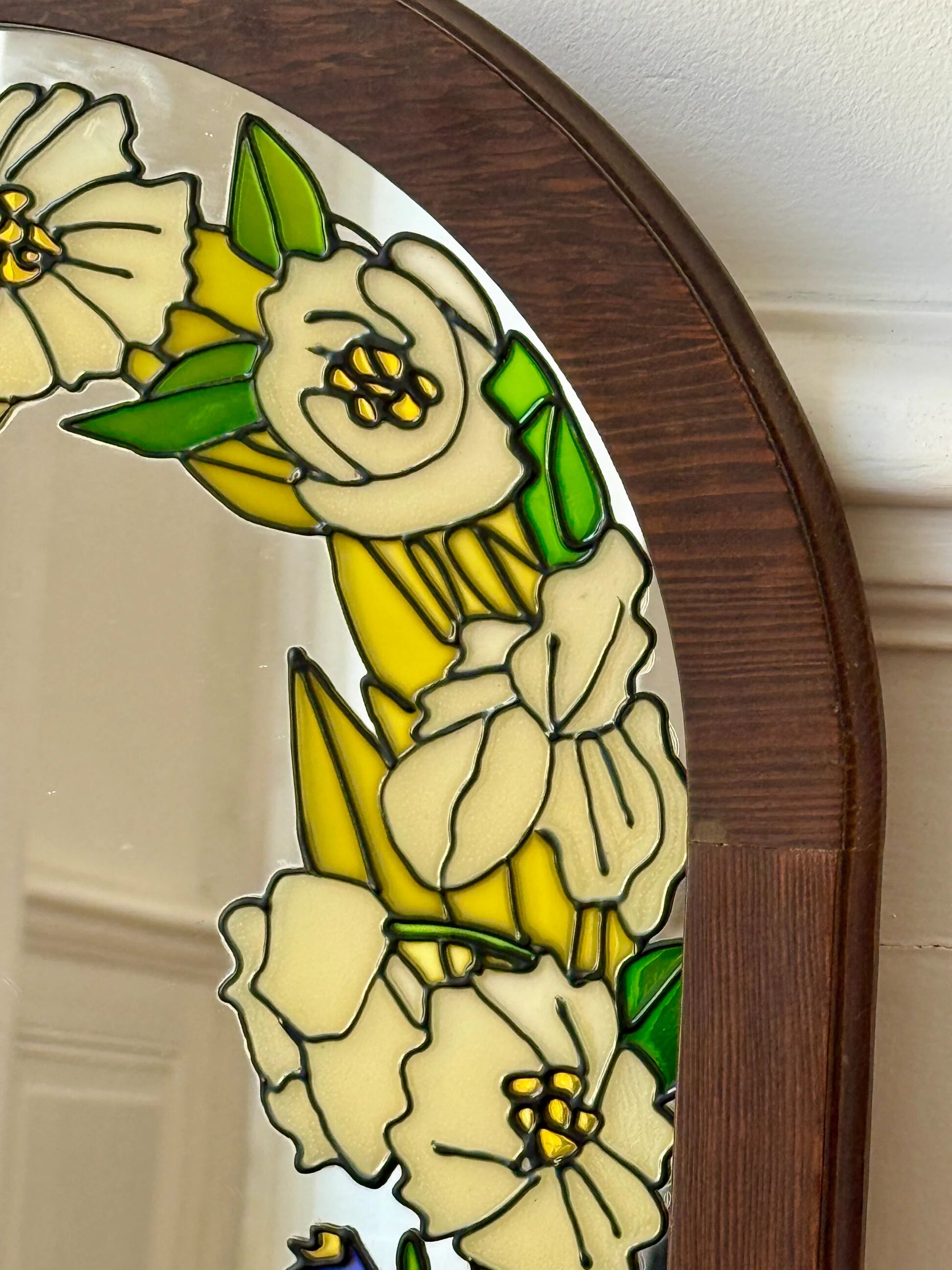 Tiffany style / Art Deco mirror