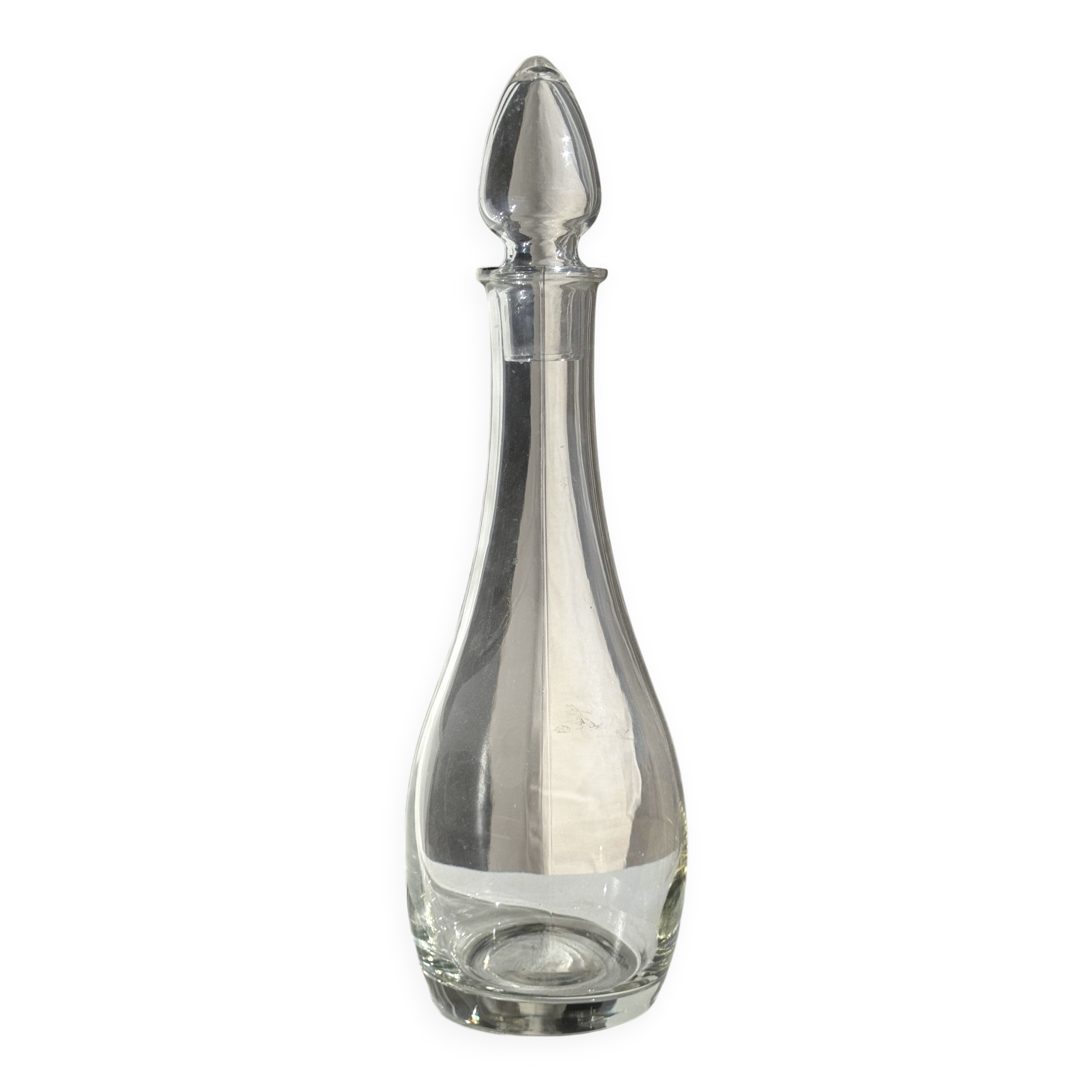 Glass carafe with stopper D11 H35.5