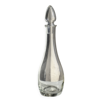 Carafe en verre avec bouchon D11 H35,5