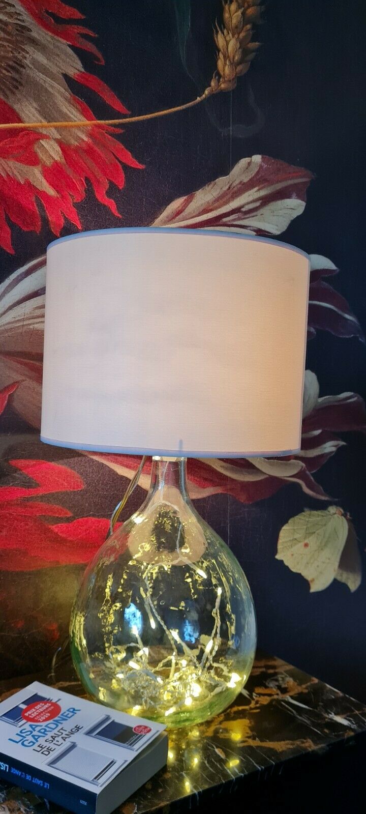 Dame-Jeanne de 5 litres transformée en lampe