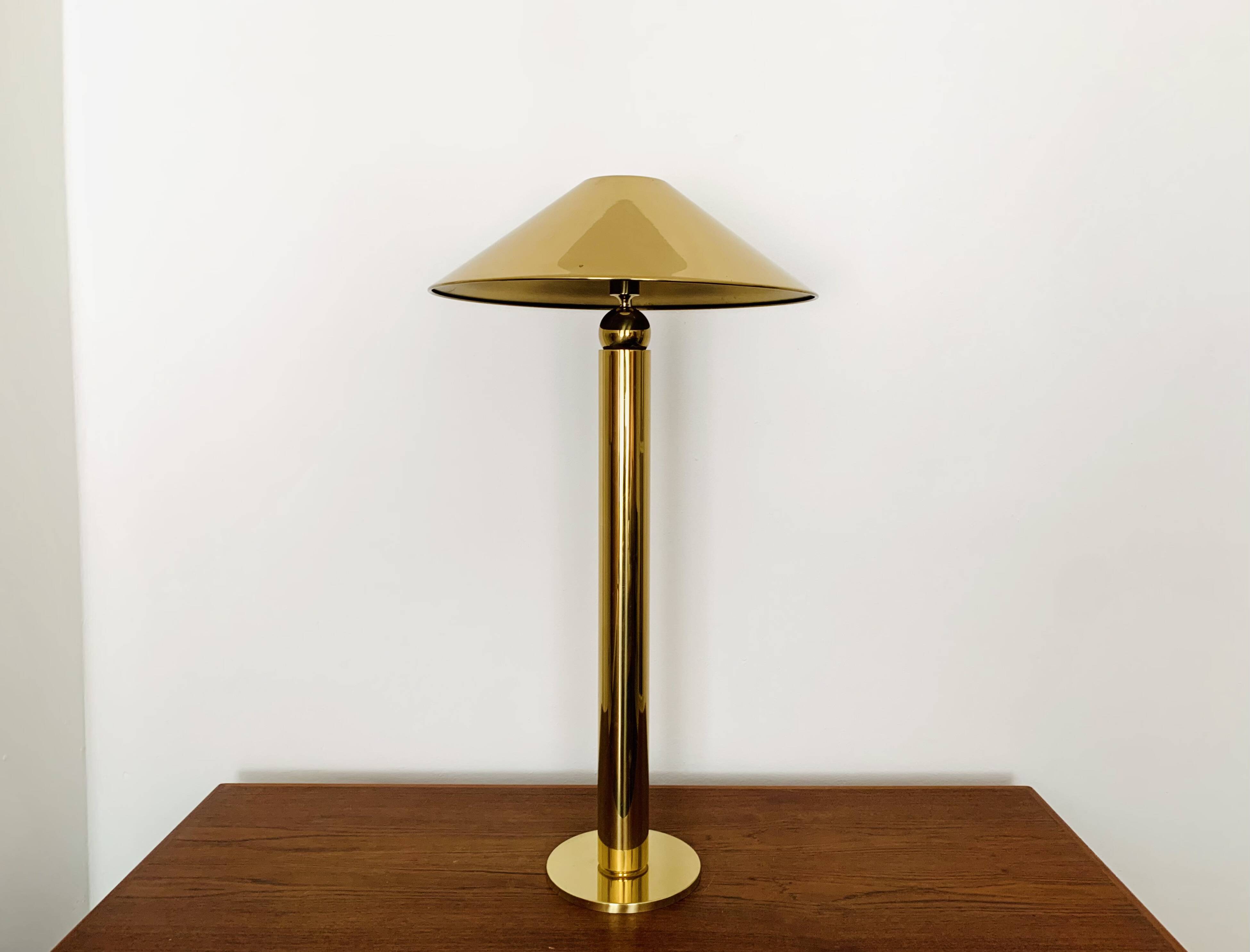 Brass Floor Lamp by Florian Schulz
