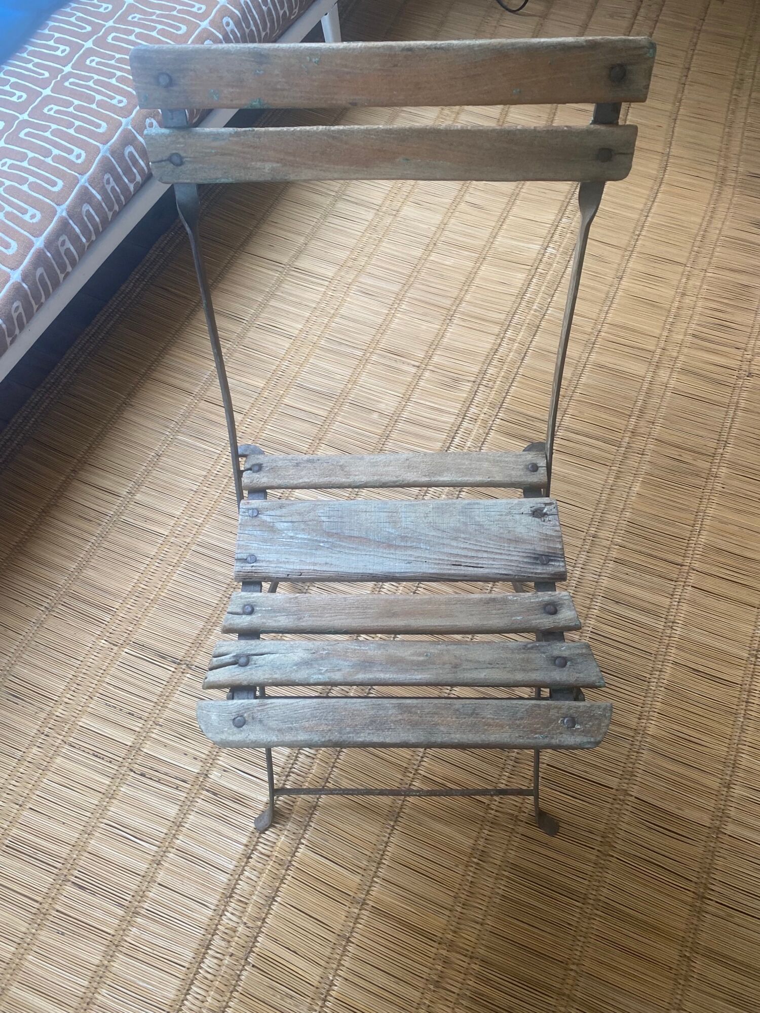 Antique garden chair