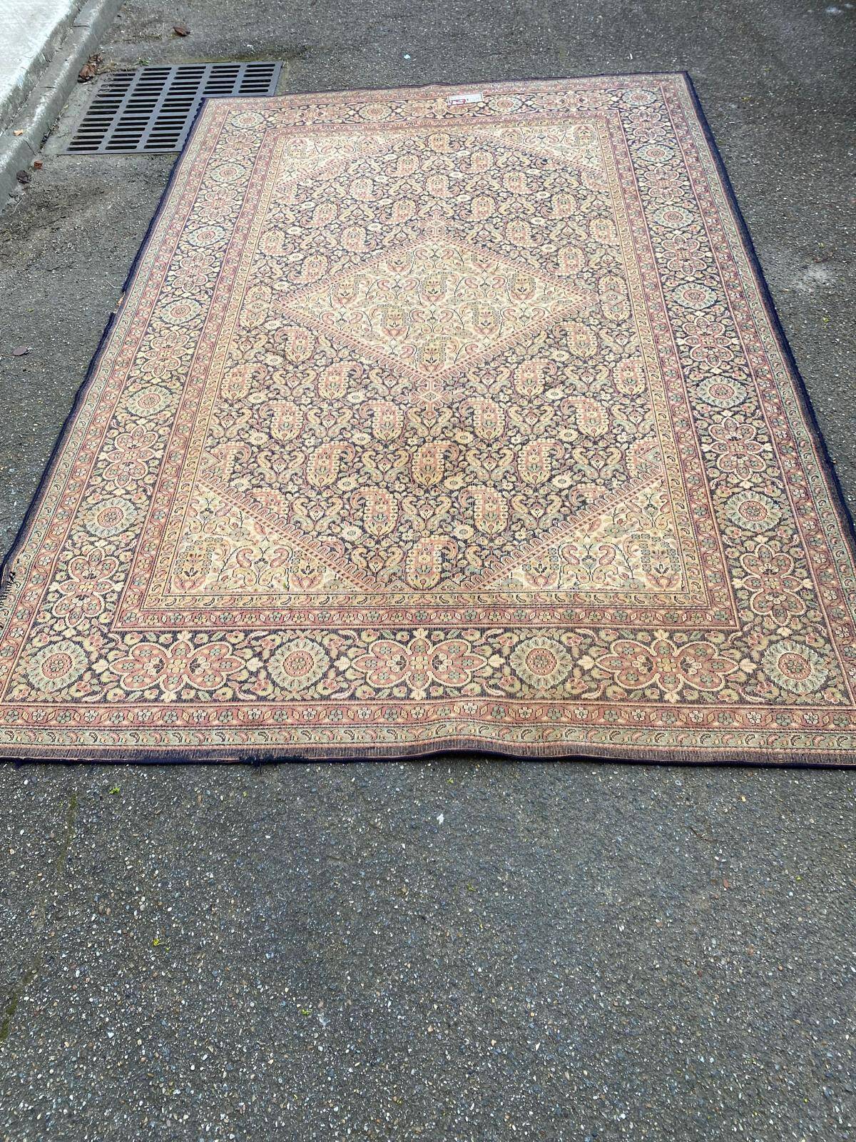 Tapis laine cachemire Inde 200x300cm