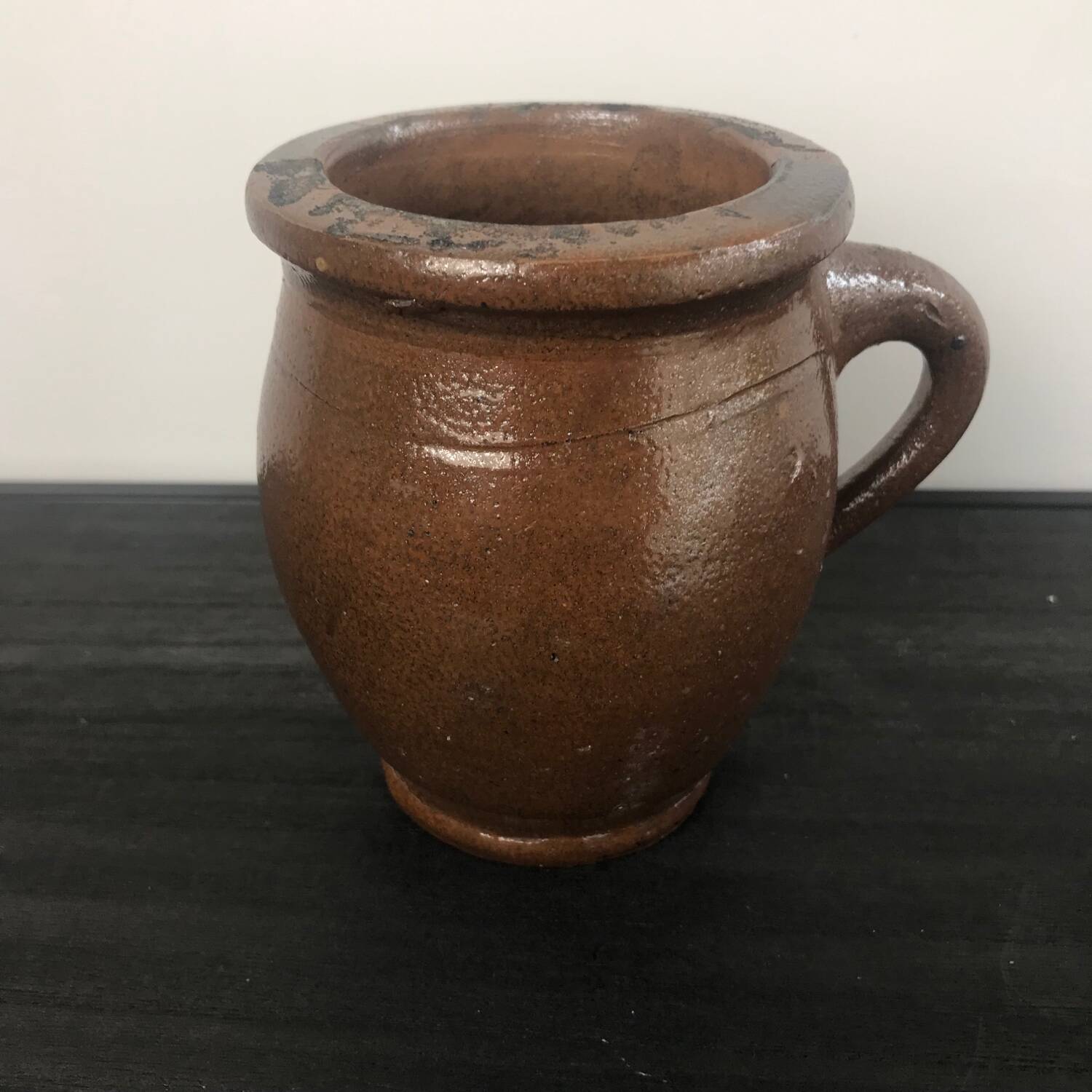Vintage Brown Stoneware Pot/Pitcher