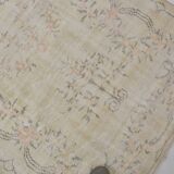 Antique Handmade Oushak Floor Ruh sku 1357