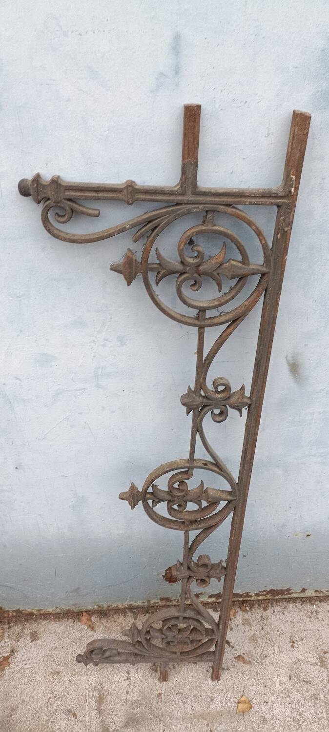 Wrought iron balustrade