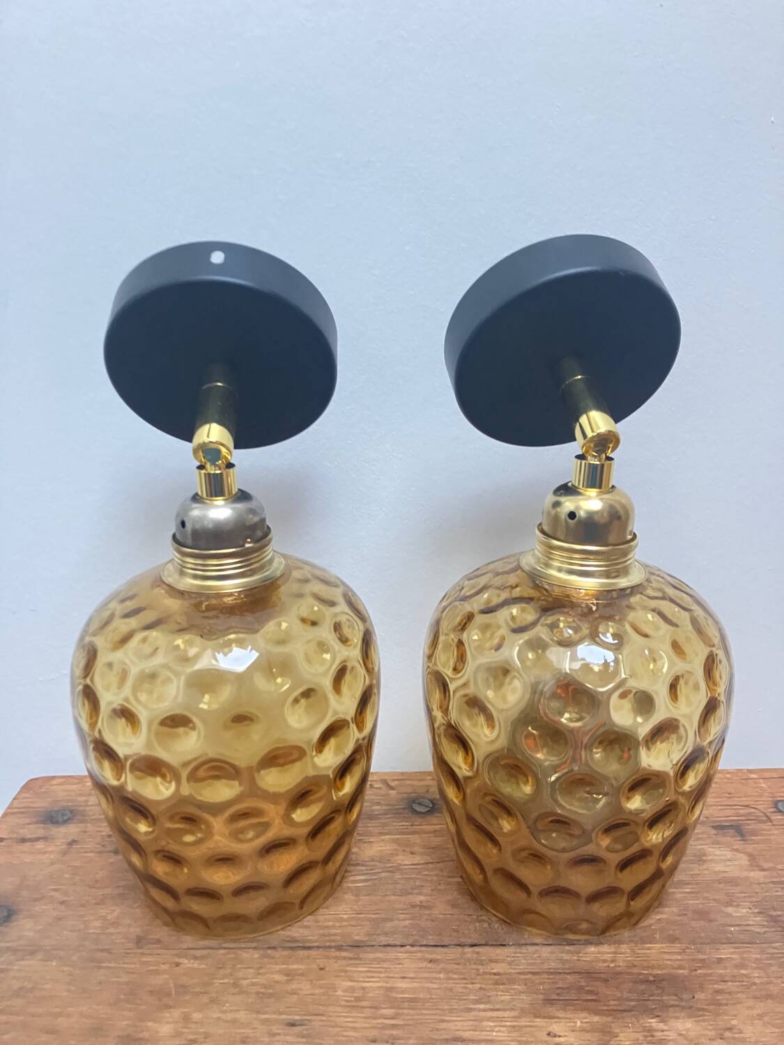 Pair of wall lights