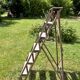 Antique wooden painter's stepladder