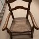 Fauteuil enfant en cannage