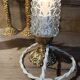 chic retro table lamp glass spindle diamond tip