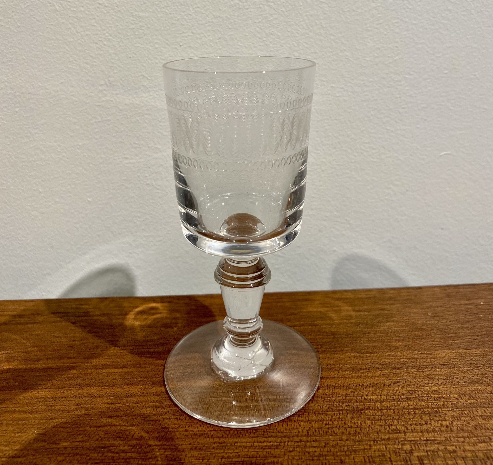 Lot de 4 verres bistrot début XX siècle