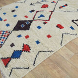 Tapis berbère coloré 249 x 153 cm