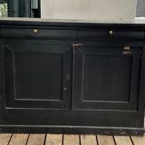 Bar bois noir ancien