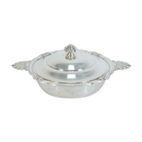 Round silver metal vegetable, Victor Saglier