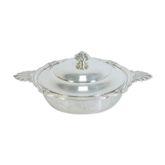 Round silver metal vegetable, Victor Saglier
